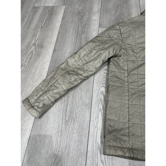 Closed Reversible Jacket Quilted Long Sleeve | Metallic Green |‎ Size Small - Picture 11 of 16